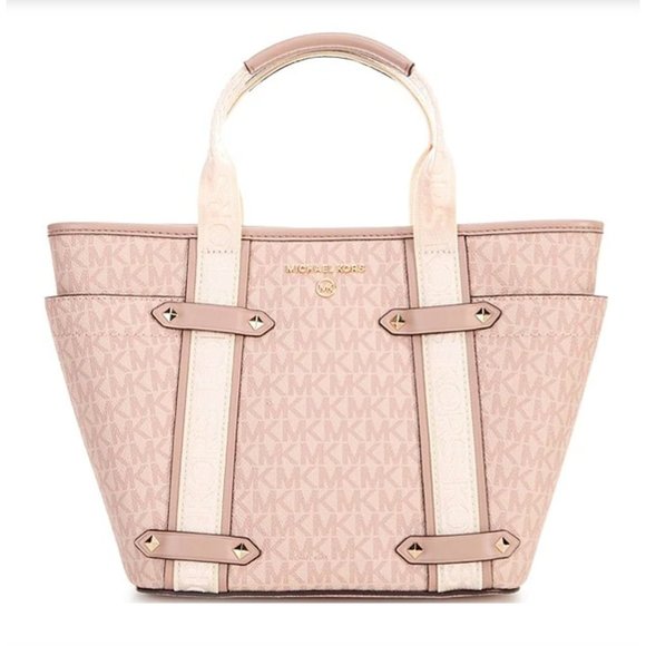 MICHAEL Michael Kors Maeve Small Convertible Open Tote in Pink